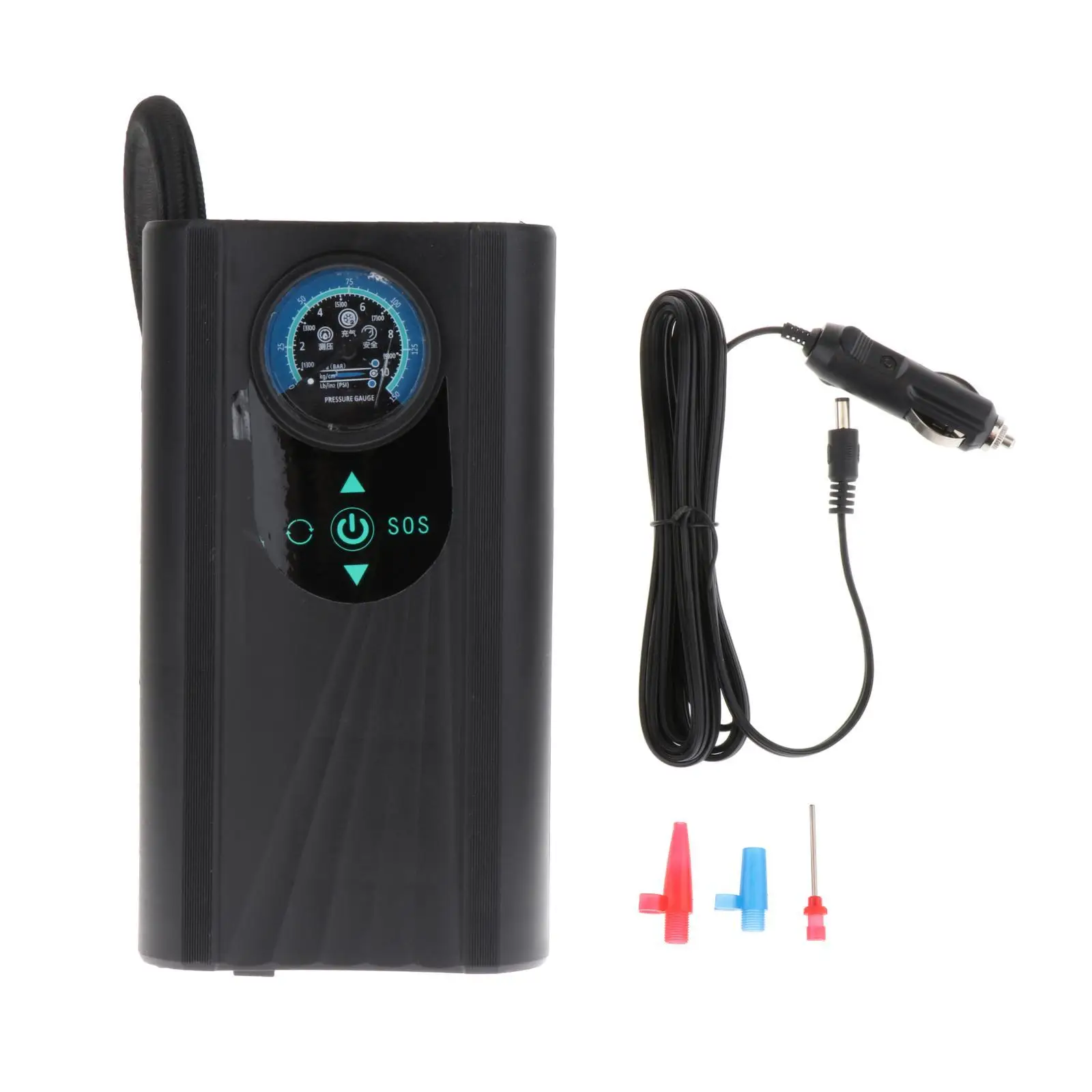 Tire Inflator Multipurpose Mini Electric Portable Cordless Lightweight 12V DC 150PSI Air Compressor for Car Ball Motor Bike