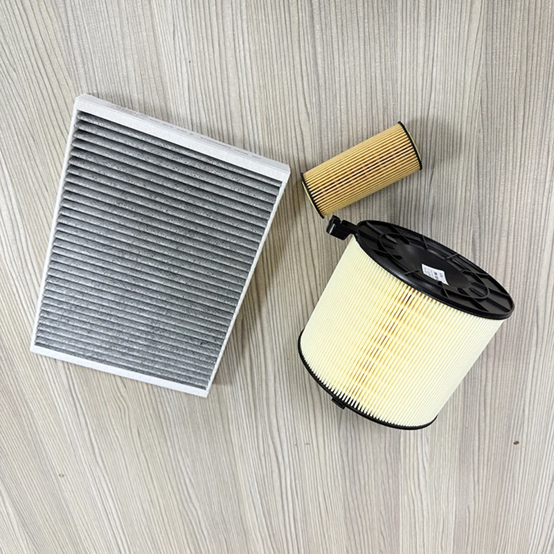 3PCS Air Filter 8W0133843C 4M0819439B 06L155562A For Audi A4 B9 A5 Q5 1.4 2.0 TFSI 15-24 Cabin Filter