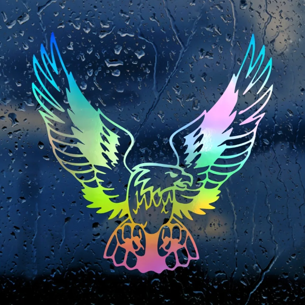 

Auto Stickers Elegant Eagle Reflective Car Stickers Windows Motorbike Bumper Laptop Decor Waterproof Vinyl Decal