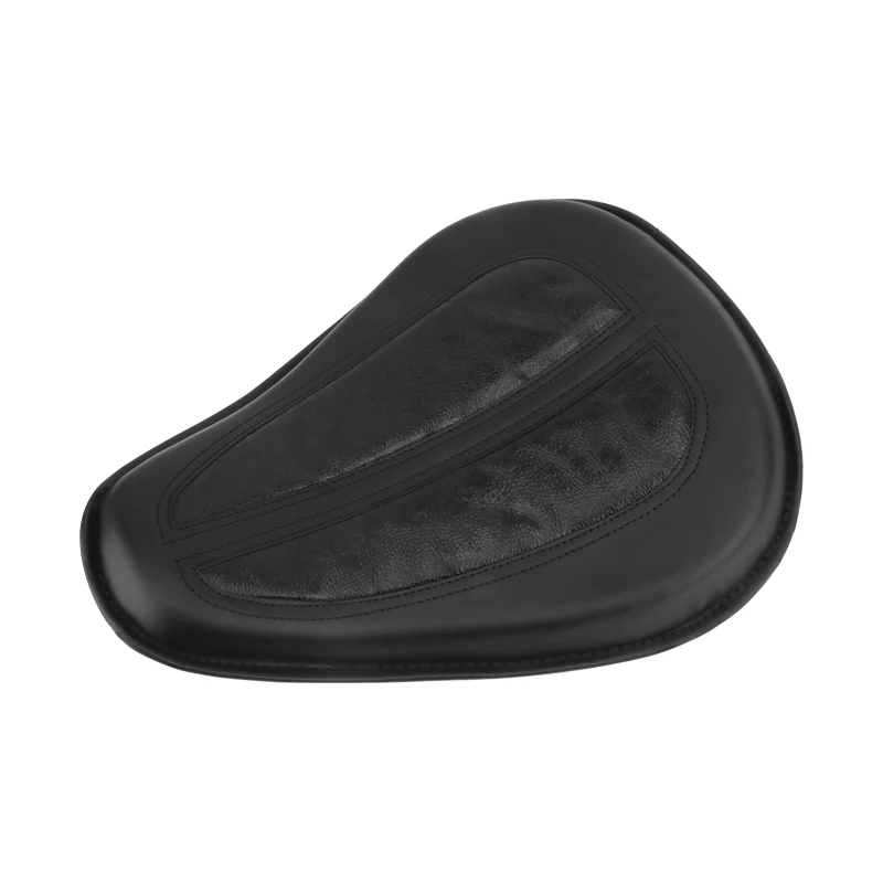 

Motorcycle Soft Leather Front Driver Rider Solo Seat Cushion For Harley Sportster XL883 N XL1200 883