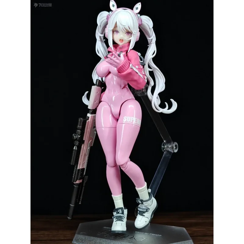 Max Factory Original Figma Victory Goddess: Niji Series 628 Alice Anime figura de acción modelo juguetes modelo móvil regalos para niños