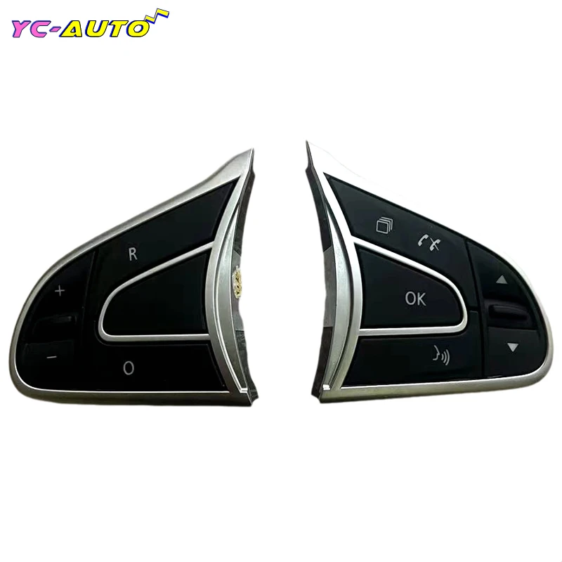 

For Renault Koleos 2016-2023 Steering Wheel Multifunctional Button Audio Volume Control Button Switch Car Internal Accessories