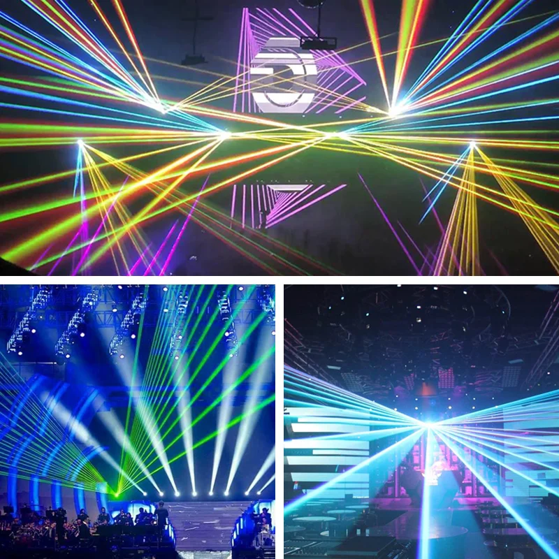 5W RGB Full color Laser Light Stage Show Disco DJ Party dmx512 Laser Effect Patterns Laser Light Bar KTV Disco Nightclub Show