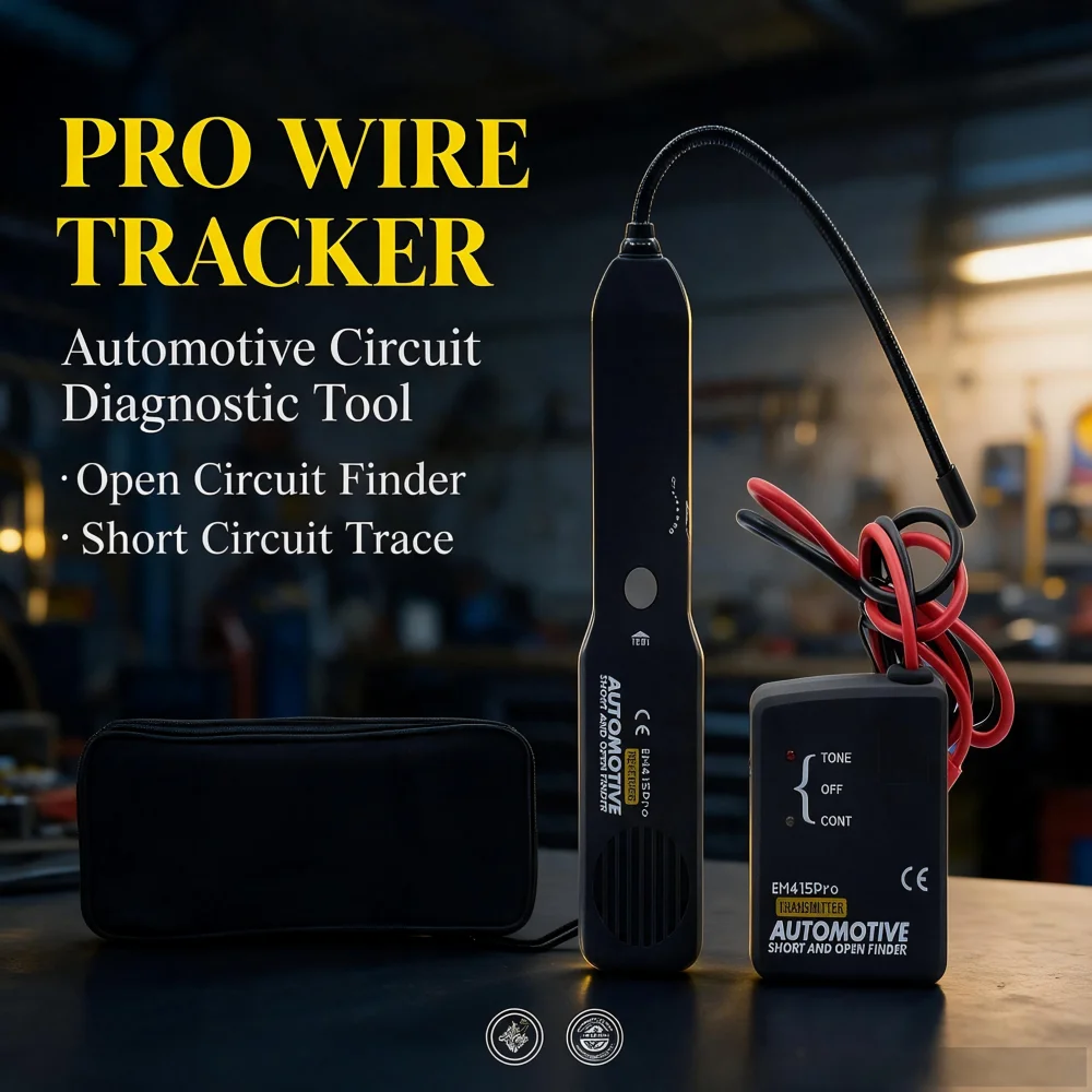 [Buy now]EM415PRO Automotive Short Cable Tracker & Open Wire Finder Universal EM415 PRO 6-42V DC Find Car Short Circuit Wire