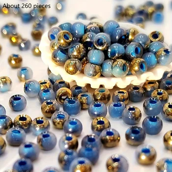 DIY Handmade Jewelry Materials with Round Beads, Colorful Beading, Accessories for Making…