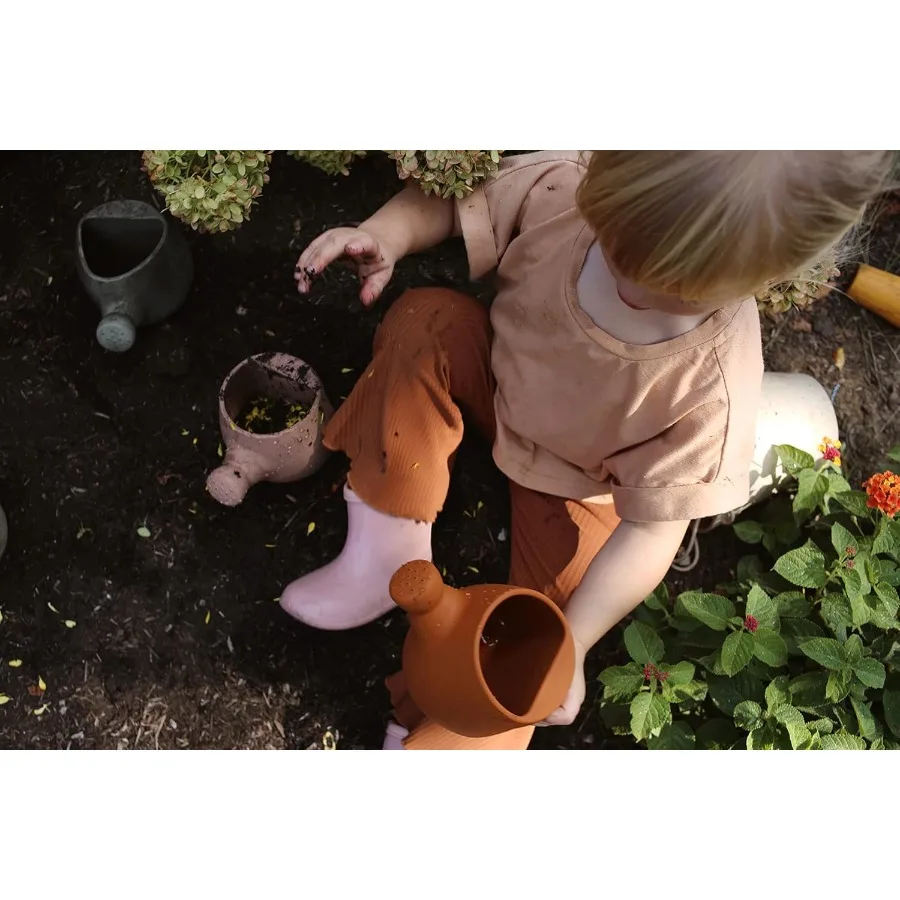 Ensemble de jardinage en silicone, outils de jardin et jouets de plage pour enfants (tym séché)