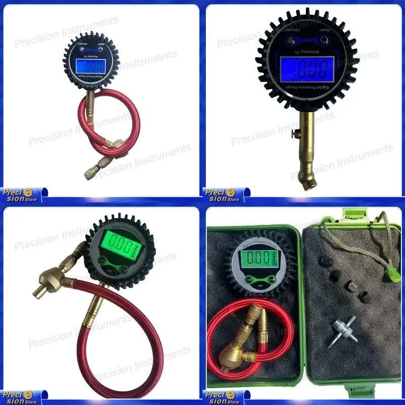 For Digital Tire Pressure Gauge Vacuum Tester Rapid Deflation Off Road Car Truck Motorcycle Auto Accessories Tool with LCD