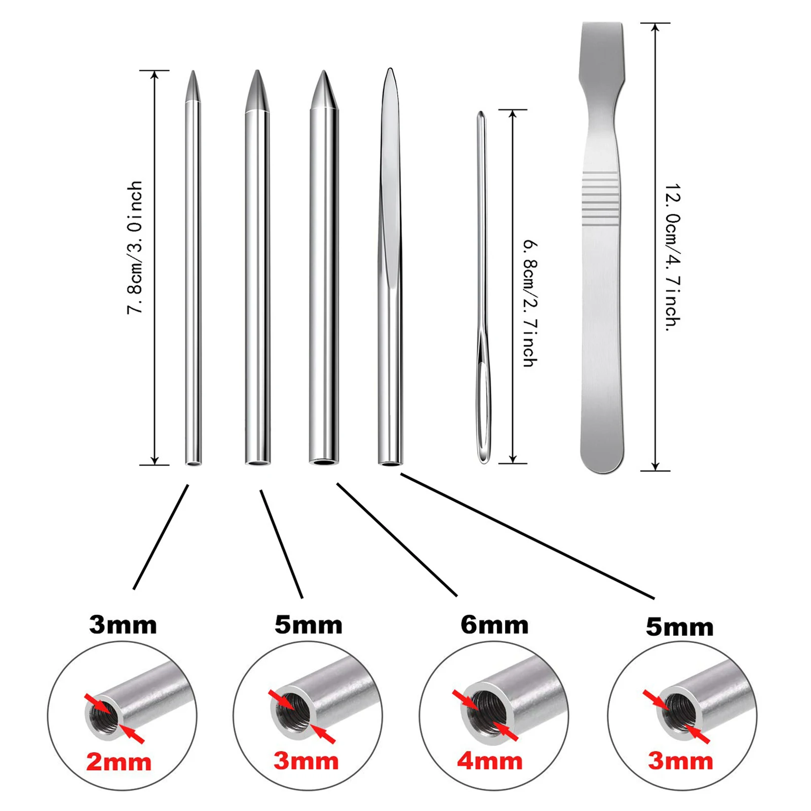 النسيج إطار خشبي Paracord الصلب إبرة مزيج Paracord سوار ذاتي الصنع أداة النسيج