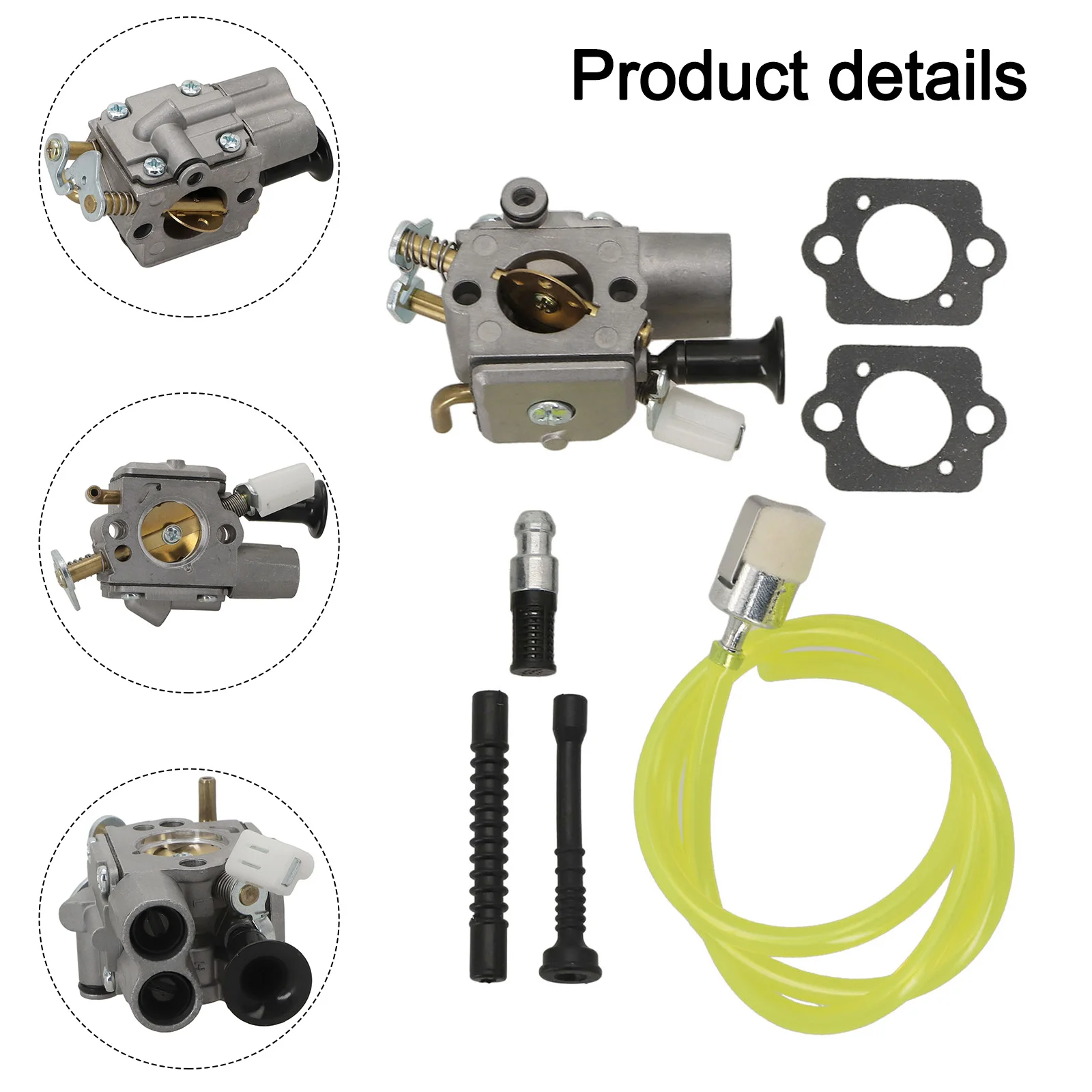 

Carburetor Replacement 1 Set Carburetor Kit Compatible With MS261 Complete Toolkit Chainsaw Repair For MS261 Chainsaw