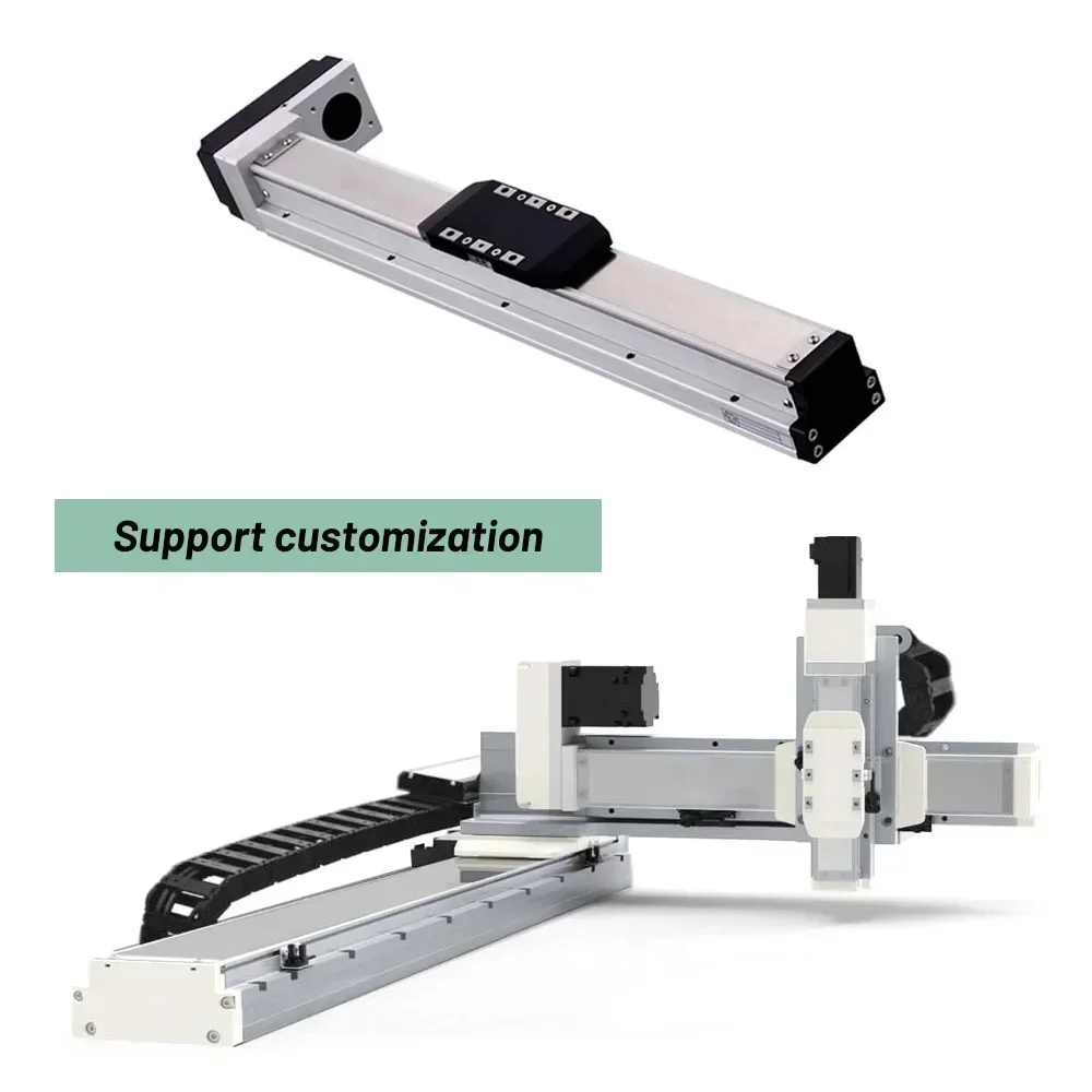 Imagem -06 - Módulo Linear Embutido Estágio de Movimento Linear Embutido Mesa Deslizante Totalmente Fechada Precisão Cnc à Prova de Poeira Substituição do Eixo Toyo Xyz