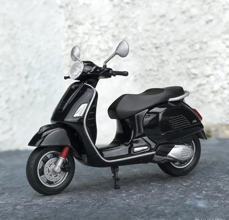 

Модель мотоцикла WELLY 1:18 Vespa 1953 125CC 1970 150CC, классическая, из сплава, имитация, металлическая, уличная модель, подарок для детей