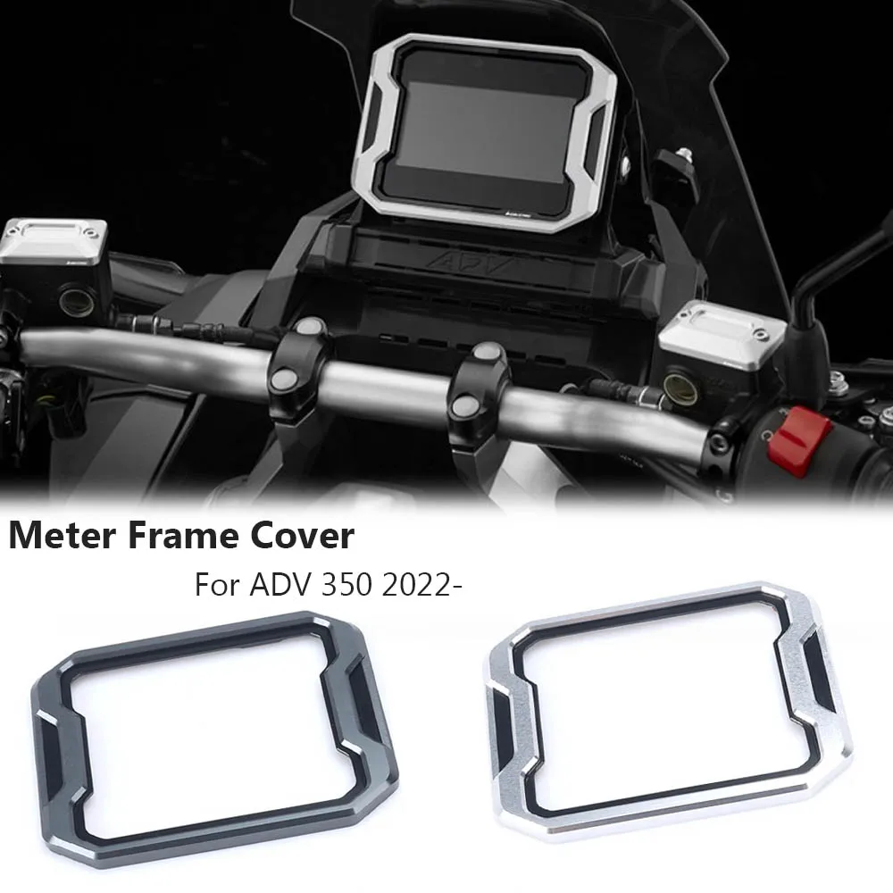 NEW For Honda ADV 350 Adv350 2022 2023 Motorcycle Accessories Aluminum Instrument Surround Meter Frame Screen Protection Cover