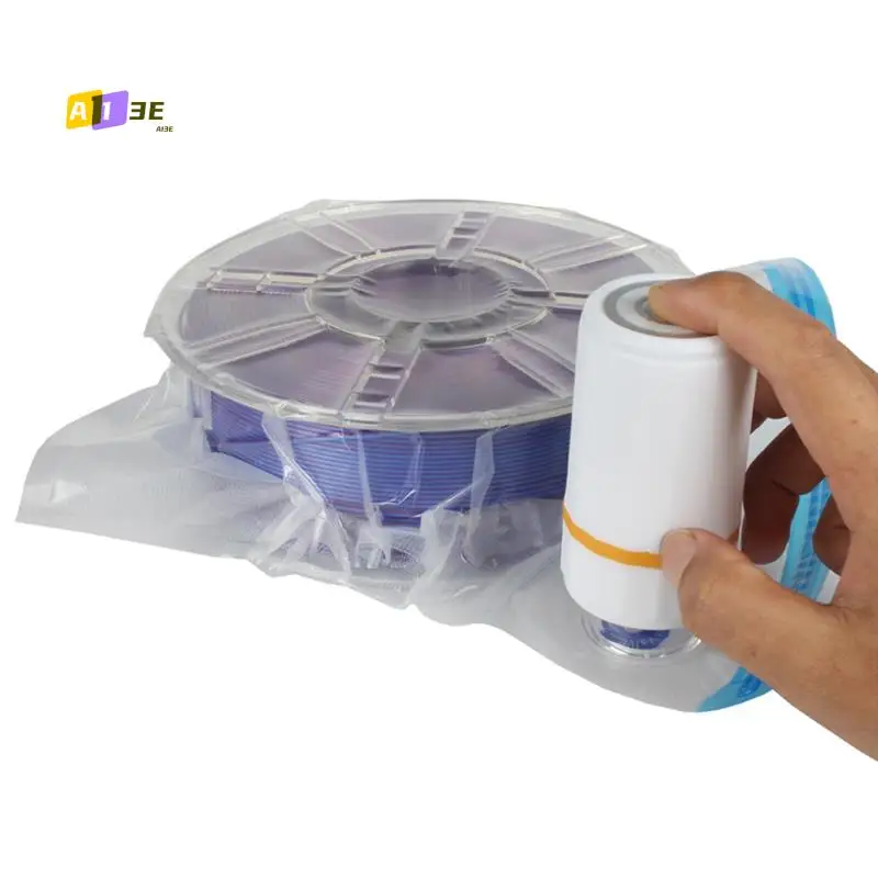 

A13E-3D вакуумный мешок для принтера, сумка для хранения нити, влагостойкий пылезащитный вакуумный герметичный мешок для принадлежностей для 3D-печати