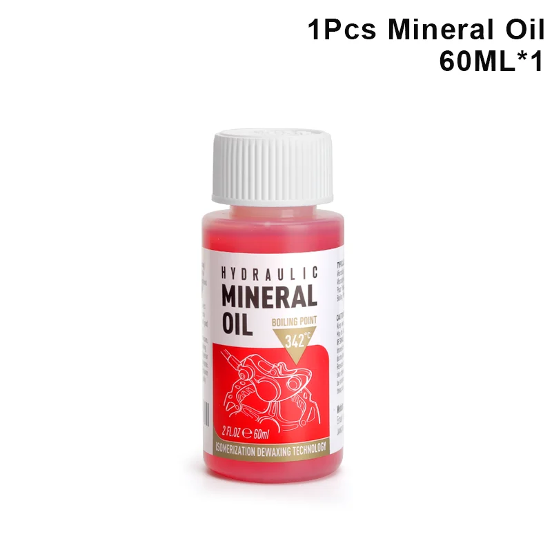 Fietsrem Minerale Olie 60ML Fietsremolie Ontluchtingsset Tool Voor Shimano Hydraulische Schijfrem Ontluchtingstool Fietsen Reparatie Tools