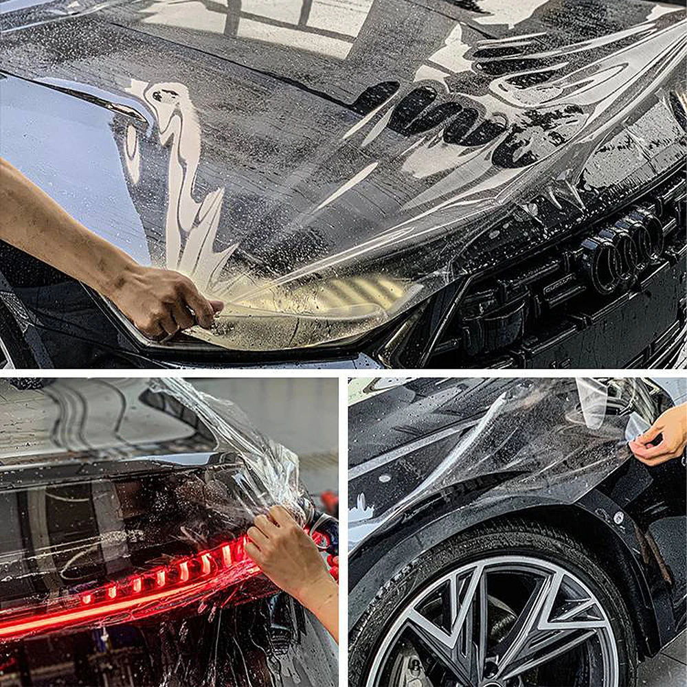 7.5mil TPU PPF Paint Protection Film Transparent Self-Healing Anti-Scratch Car Wrap Film Scratch Repair Sticker Car Accessories - view 6