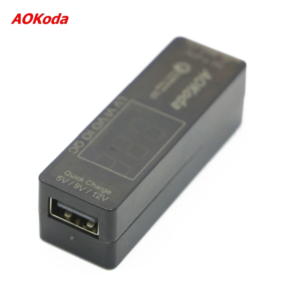 AOKoda QC3.0 Quick Charger Lipo Battery xt60 To USB Power Converter Adapter For Smartphone Tablet PC Phone DIY Part