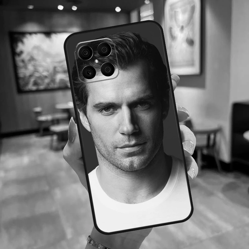 Henry Cavill For Honor X7 X8 X9 50 70 Case For Huawei P40 Lite P50 P30 P20 Pro Nova 5T P Smart Z Cover