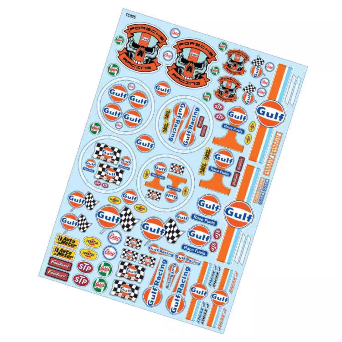 

TC926 Gulf Racing 1/10 дрифт наклейка лист наклейки