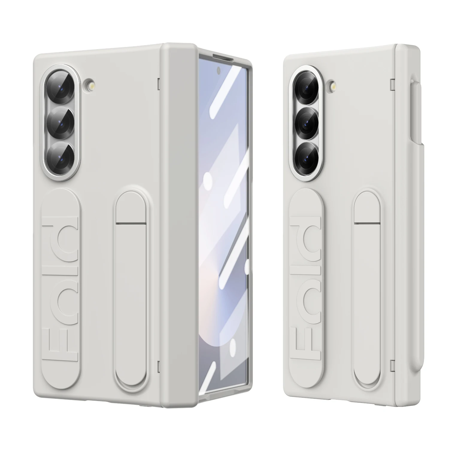 

Для Samsung Galaxy Z Fold 6 5 4 3 Z Fold Special Edition 6 Тонкий чехол SE, шарнирный кронштейн с гнездом для ручки S, защитный чехол