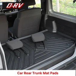 For Suzuki Jimny 2019 2020 2021 JB64 JB74W Car Rear Trunk Mats Pads TPE Trunk Mat Internal Accessories