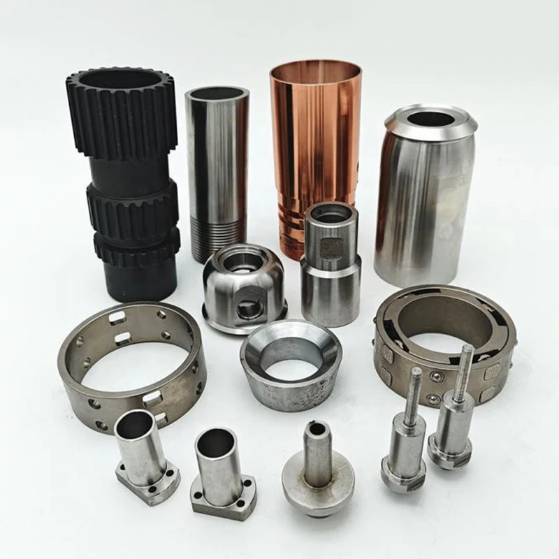 Custom OEM CNC Machined Components, Stainless Steel/Copper/Aluminum Alloy Bushings Gear Sleeves Pin Shafts For Automation