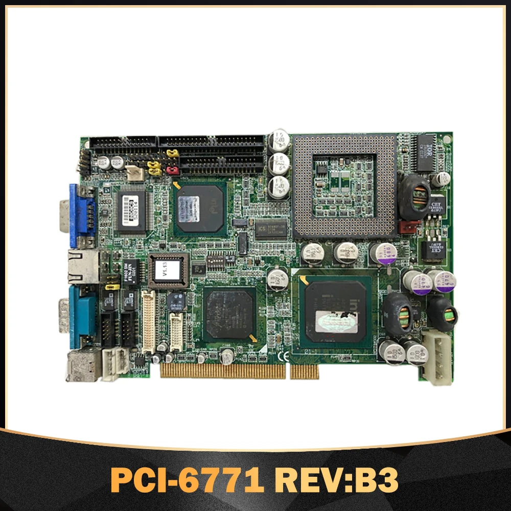 For Advantech Industrial Medical Equipment Motherboard PCI-6771 REV:B3 PCI-6771F