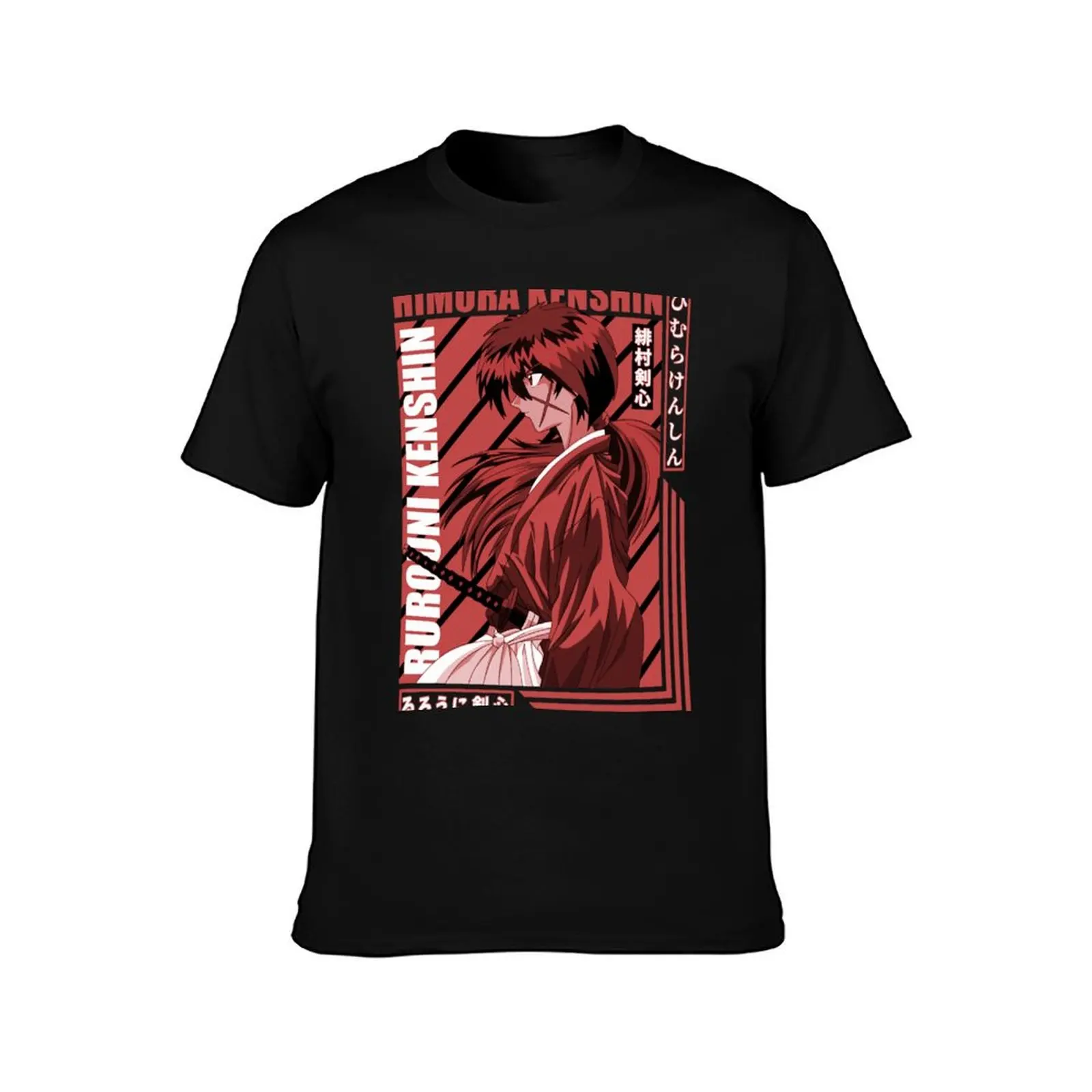 Himura Battosai kenshin T-Shirt t shirts for man cotton soft T-Shirt