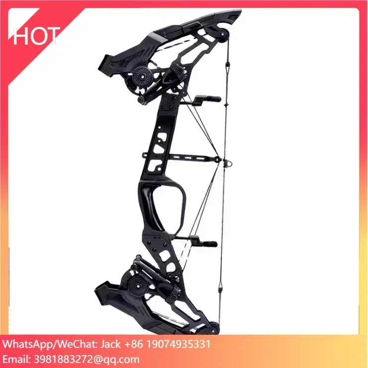 Manufacturer Wholesale Dual-purpose Composite Pulley Bow and Arrow Outdoor Steel Ball Bow Anti Predator Raptor Rubber