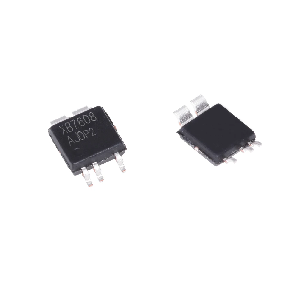 10 pçs/lote xb7608 xb7608aj xb7608af cpc5 2.4a proteção da bateria de lítio ic smd chipset boa qualidade