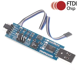 USB Serial Adapter 1.8V 2.5V 3.3V 5V TTL is Board FTDI 2.54mm Terminal Isolator UART Converter Supported Win 10 Mac OS
