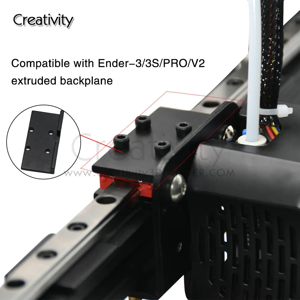 Ender3/V2PRO Dual Y-as lineaire geleider upgradekit MGN12H 300MM lineaire rail X-as MGN9H lineaire rail upgradekit voor Ender3/v2