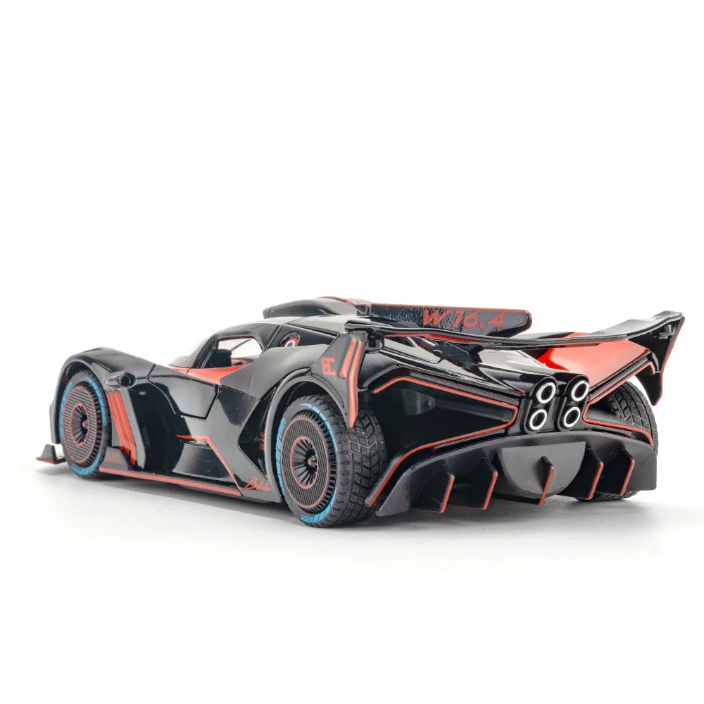 

Simulation 1:24 Bugatti Flying Fire Meteor Alloy Car Model Ornament Boy Toy Ornament