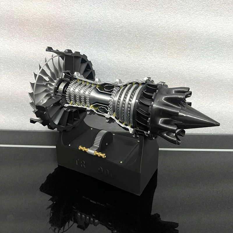 TR900 Aircraft Turbofan Engine Model Kit DIY Jet Engine Assembly Kit Toy