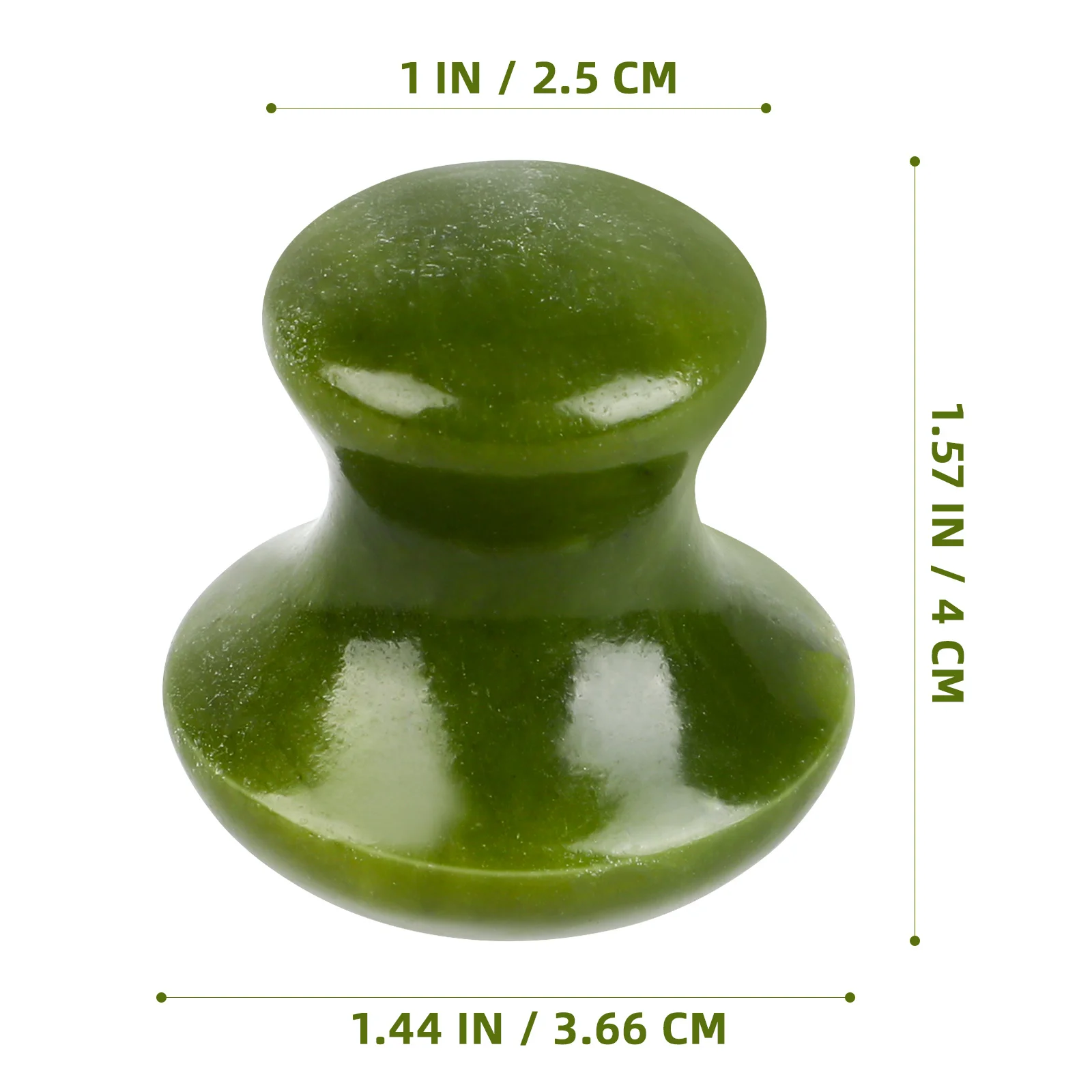 2 قطعة أحجار تدليك الفطر مدلك تجميل الوجه المحمولة أداة العلاج الساخن الباردة لاسترخاء الجلد السموم