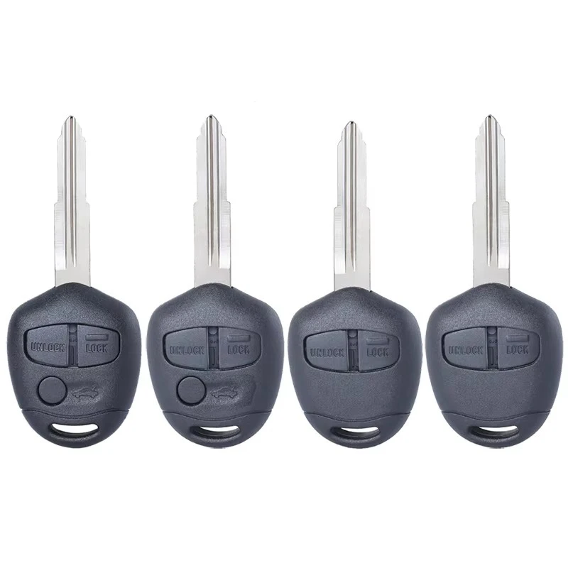 

Чехол KEYECU на 2-3 кнопки для Mitsubishi Outlander, ASX, Lancer, Triton, L200, Pajero, корпус для автомобильного ключа-брелока с лезвием MIT8/MIT11