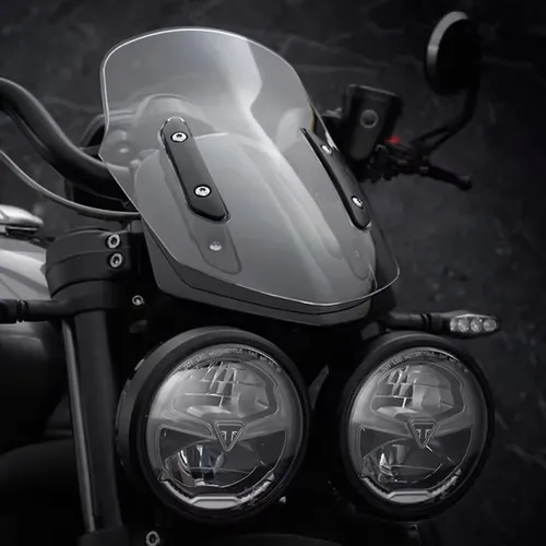 Imagen 2 del producto Para Rocket 3 Street Triple S 765 765RS 765R Speed Triple 1200RS 1200RR Kit de espejo retrovisor para manillar de motocicleta