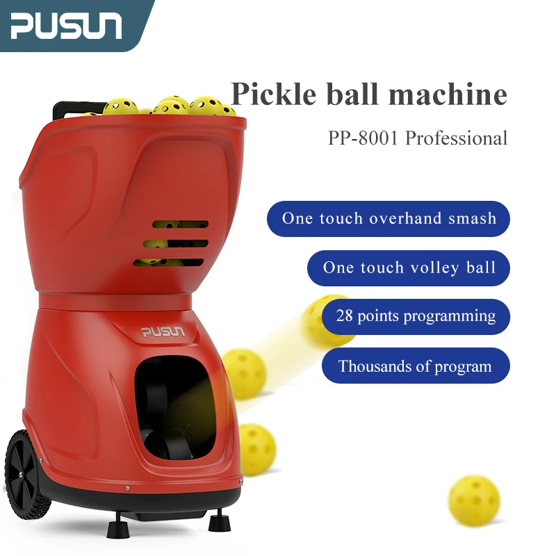 Professionele werpmachine Training Pickleball Machine App en afstandsbediening