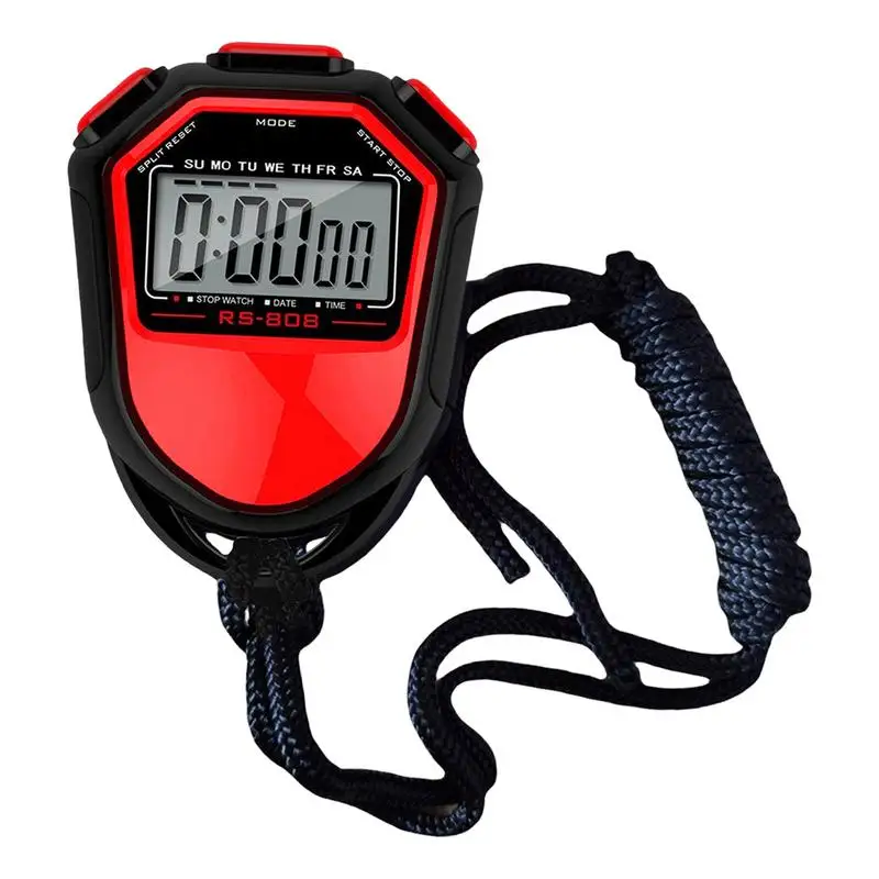 Stop Watches For Sports Shockproof Digital Sport Stopwatch Timer Sport Timer Versatile Stop Watch Timer Running Timer For Soccer