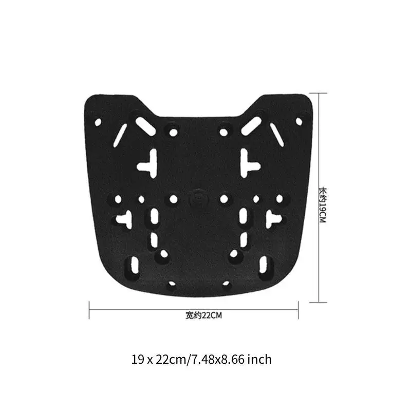 Suporte de bagagem para motocicleta, resistente ao desgaste, resistente, rack de bagagem traseiro para motocicleta