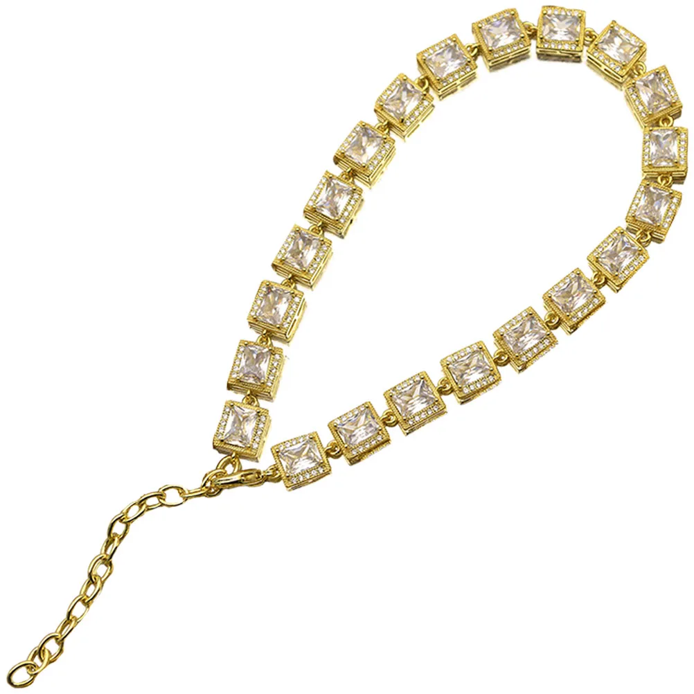 

Titanium Steel Dog Chain Golden Light Pull Extender Choker Collar for Medium Dogs Decorative Necklace Pet Chain nament