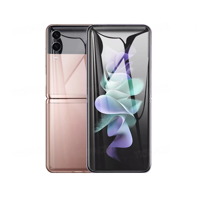 Vorder- und Rückseite Mattierte Hydrogel-Folie für Samsung Galaxy Z Flip 8 7 FE 6 5 4 3 HD Klare Weiche Displayschutzfolie Anti-Fingerabdruck – Detail 17