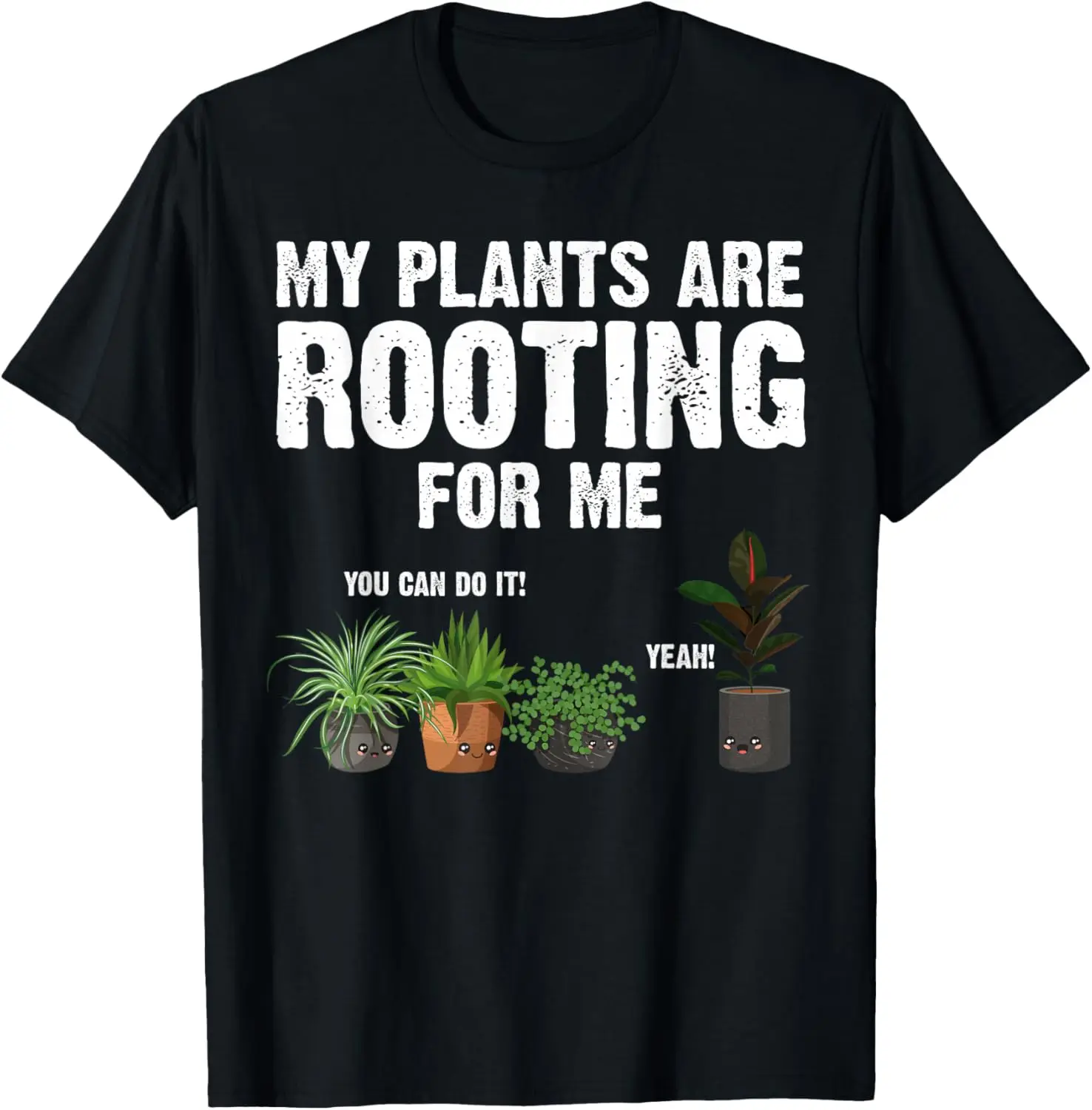 Funny Gardening Design For Men Women Gardener Plant Lover T-Shirt 100% Cotton Trendy Y2K Short-Sleeve Tee-Soft, Quick-Drying,