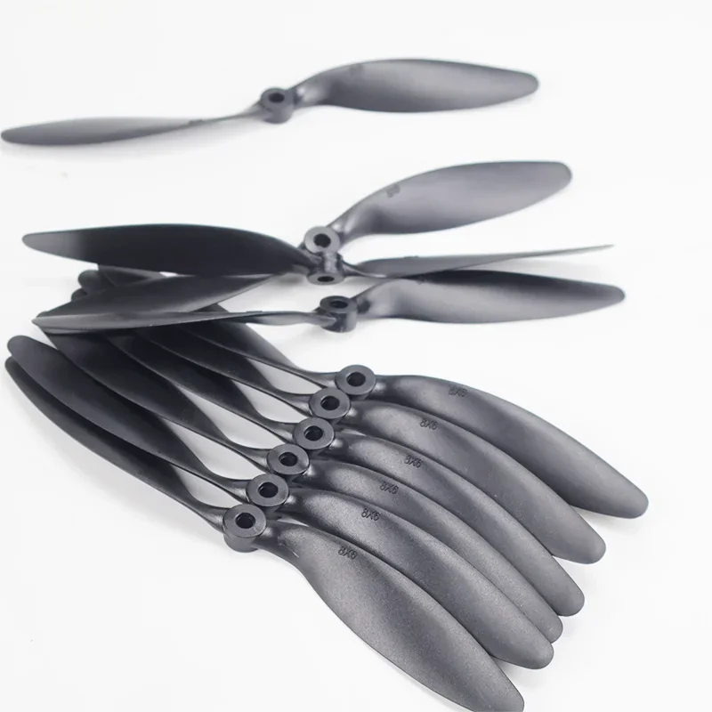 4 unids/lote 8060 hélices de utilería para RC avión Quadcopter perfecto 8x6 RC avión hélices cuchillas juguetes ampliar piezas de prueba DIY
