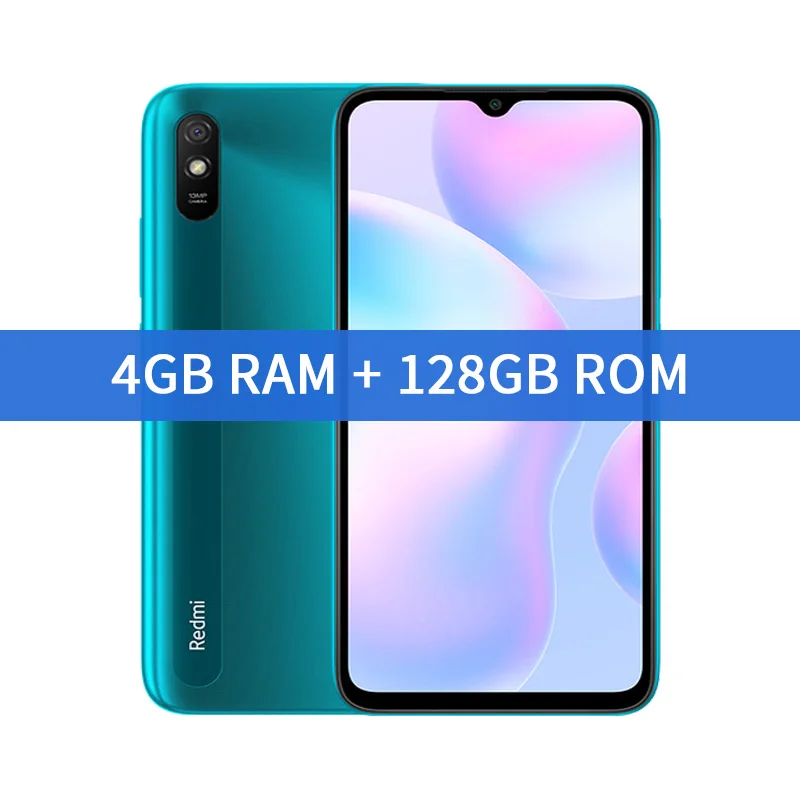 Smartphone Xiaomi Redmi 9A Global Rom 4GB/6GB 64GB/128GB 5000mAh 6.53 inch MTK Helio G25 Octa Core 13MP 4G Smartphone used phone