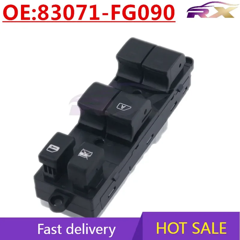NEW:83071-FG090  Auto Accessories Left Drive Glass Lifter Switch Power Window Control Switch For Subaru Impreza