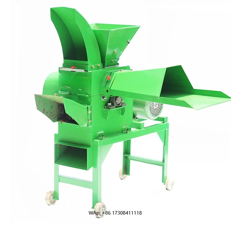 Factory direct sales lawn mower multifunctional feed grinder mini animal feed chaff cutter breeding equipment