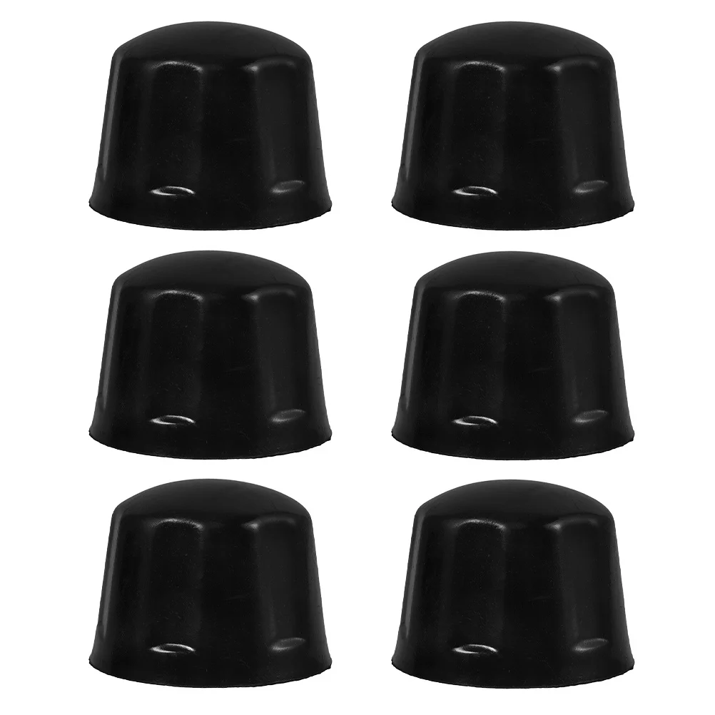 

4Pcs Atv Rubber Wheel Hub Dust Covers Wear Resistant Replacement for 110-250Cc Four Wheeler Trailer Bearing Caps Protective Rim