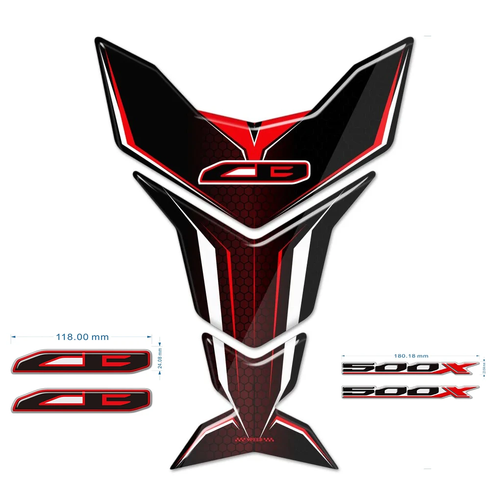 

Tank Pad Protector 300F 300R 500F 1000R 1000 500 X 650R 650F 650 R Stickers Emblem Fuel CB1000R CB 500X For Honda CB650R