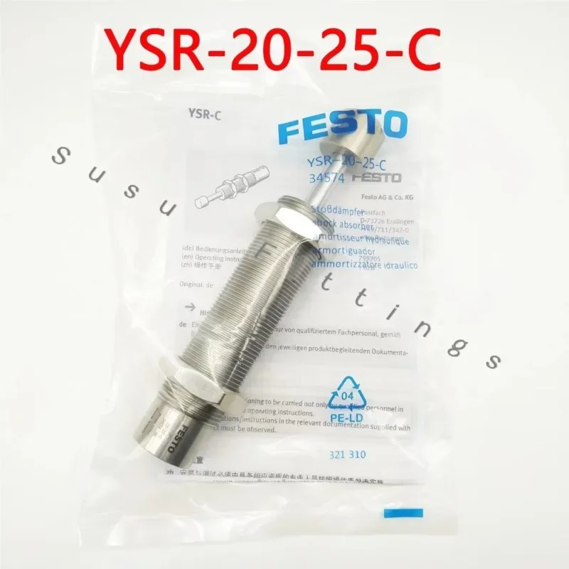 

FESTO Hydraulic buffer YSR-5-5-C YSR-7-5-C YSR-8-8-C YSR-10-10-C YSR-12-12-C YSR-16-20-C YSR-20-25-C YSR-25-40-C YSR-32-60-C