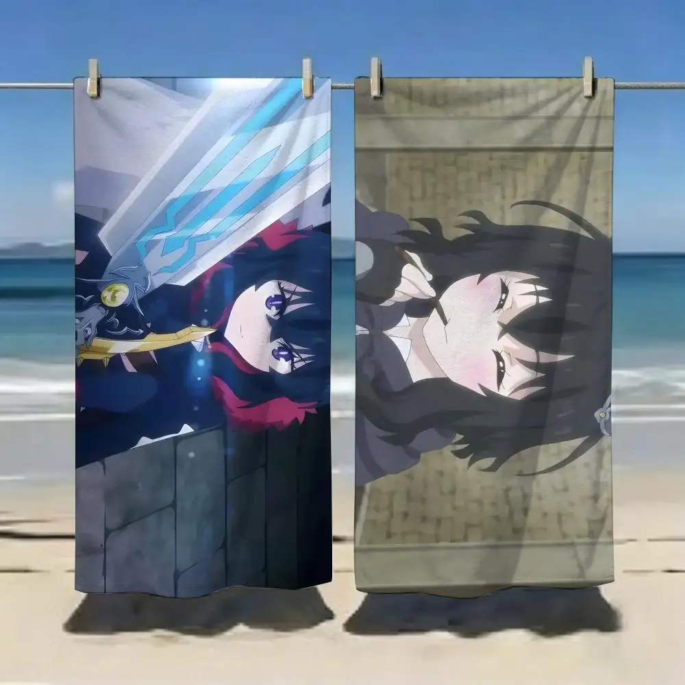 Isekai Japanese Anime R-Reincarnated as a Sword Towel Microfiber soft Beach Towel for Travel Fitness Sauna Bathing Camping